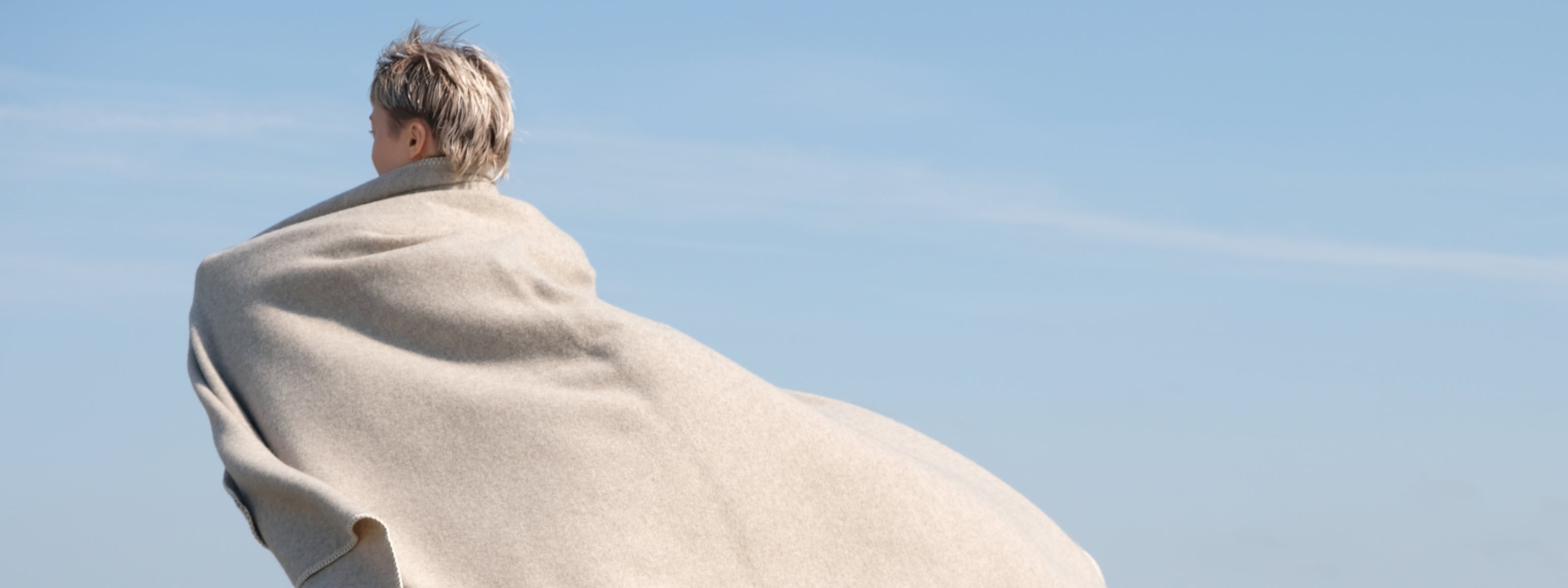 SkinGreyRock Schurwolldecke - Coastland